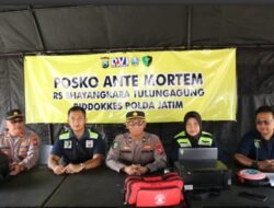 Gali informasi dan identifikasi korban longsor Polres dirikan Posko ante mortem