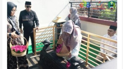 Peringati Hari Jadi Ke-350 Bupati Magetan ziarah leluhur