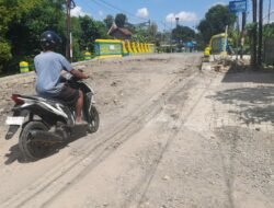 Oprit jembatan Banger amblas perbaikan menjadi tanggung jawab Kontraktor