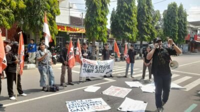 GMNI Trenggalek tolak Dwifungsi “Gaya Baru