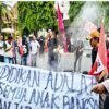 GMNI Demo DPRD Trenggalek, Bawa 4 Catatan Merah Sektor Pendidikan