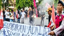 GMNI Demo DPRD Trenggalek, Bawa 4 Catatan Merah Sektor Pendidikan