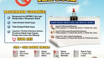Gempur rokok ilegal Kabupaten Trenggalek