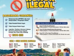 Gempur Rokok Ilegal Kabupaten Trenggalek