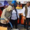 Khofifah Salurkan Bantuan Air Bersih dan Tandon di Ponorogo