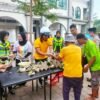 Tanpa Sekat Kapolres Trenggalek Sarapan Bareng Warga di Pasar Pon
